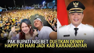 Bupati Ingin Duetkan Denny Caknan & Happy Asmara di Hari Jadi Karanganyar, Satru, Widodari