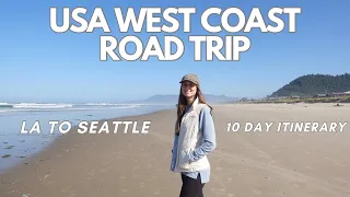 USA West Coast Road Trip, Ultimate 10 Day Itinerary, LA to Seattle