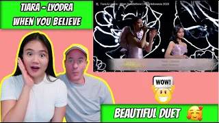 TIARA & LYODRA - When you believe | Beautiful Duet  😘