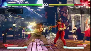 STREET FIGHTER V (BETA) Ryu Basic Combo 5