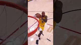 LeBron Shaqtin moment 😭 #shorts