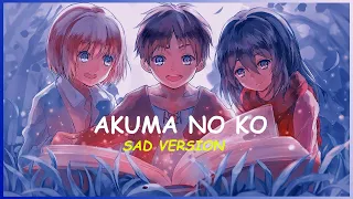 AKUMA NO KO || Sad Version || Attack on Titan OST  (Sekai wa)|| Ft. @TheOfficialSingers & @Manvixe