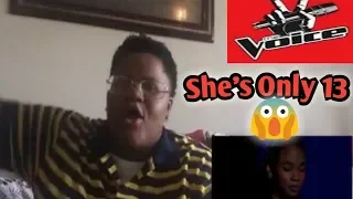 Kennedy Holmes'Cover Of Adele's"Turning Tables"Gets FOUR TURNS-The Voice 2018 Auditions**REACTION**