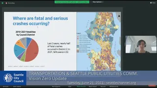 Seattle City Council Transportation & Seattle Public Utilities Committee Public Hearing 6/21/22