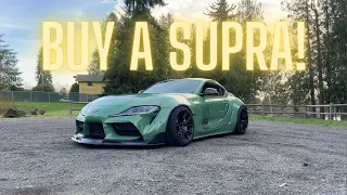 SHOULD YOU BUY AN A90 SUPRA? | THE TRUTH ABOUT THE NEW SUPRA A90
