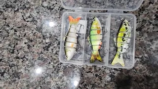 GOTOUR Fishing Lures, Full Size Multi Jointed Swimbait Review, Act like real fish