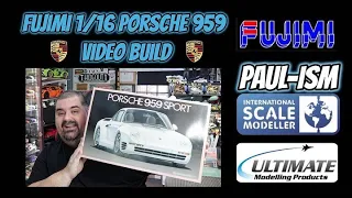 Part 10 - Fujimi 1/16 Porsche 959 - Step by Step build