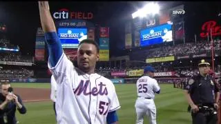 Johan Santana throws Mets 1st No-Hitter!