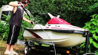 1992 Yamaha WaveRunner On The Hose