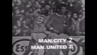 Manchester City v Manchester Utd, 1969   70 Season Mcfc Man City