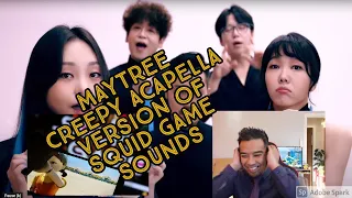 MAYTREE CREEPY ACAPELLA VERSION OF SQUID GAME SOUNDS | RONSASTV