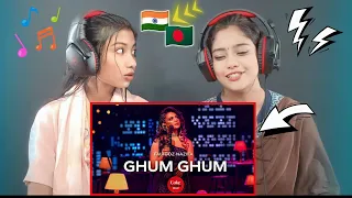 India Reaction On | Ghum Ghum | Coke Studio Bangla | Season 2 | Fairooz Nazifa X Shuvendu Das Shuvo