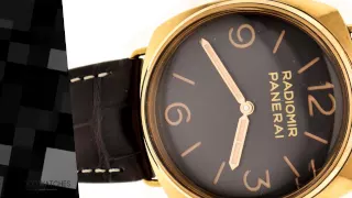 Panerai Radiomir 18k Rose Gold Luxury Watch