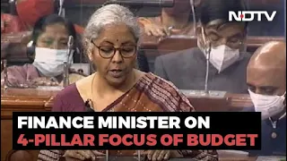 Union Budget 2022: Finance Minister Nirmala Sitharaman On 4-Pillar Focus Of Budget 2022