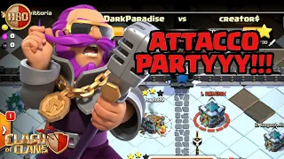 Warden Party in CWL!!!  -E157- Clash of Clans ITA