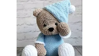 Receita Urso com gorro 🐻❤️ #amigurumi #croche