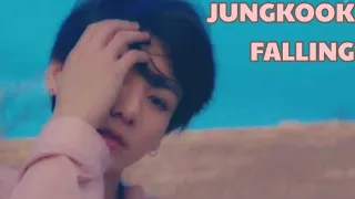 Falling - JUNGKOOK COVERD with Han Eng lyrics 정국 커버곡 영한 가사