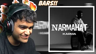 KARMA - NARMAHAT | REACTION | PROD. BY DEEP KALSI | KALAMKAAR | IAYUSHKUMARR REACTIONS