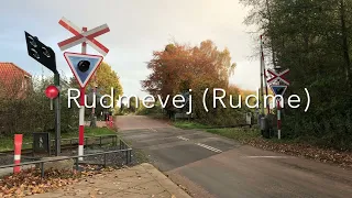 Jernbaneoverskæring ved Rudme (anden vinkel) (ft. Danish Train Photography)