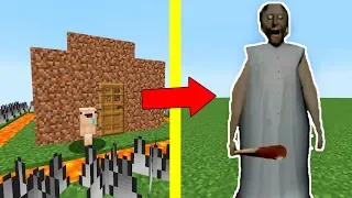 CASA DE BEBE NOOB VS GRANNY | LA CASA MAS PROTEGIDA MINECRAFT