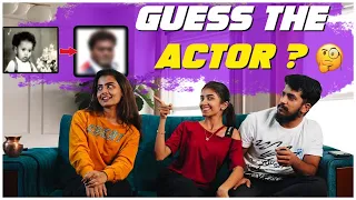 Guess The Actor ? | Nikhil Nisha Vlogs #nikhilnisha #madhugowda