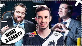 Best CS:GO CASTERS REACTIONS on kennyS PLAYS