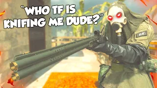 "WHO TF IS KNIFING ME DUDE?" (Modern Warfare Rage Reactions)