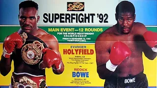 Bowe V Holyfield 1 FULL FIGHT with UK commentary