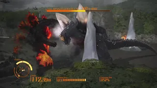 GODZILLA PS4 : Burning Godzilla vs SpaceGodzilla