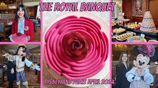 NEWS DISNEYLAND PARIS APRIL 2024 | THE ROYAL BANQUET -  DISNEYLAND HOTEL - CARMEN'S BIRTHDAY