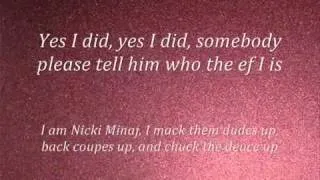 Nicki Minaj Super Bass Lyrics + Ringtone Download