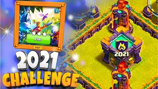 4 Moves to 3 Star 2021 Challenge! | Clash Of Clans | 10 Years!