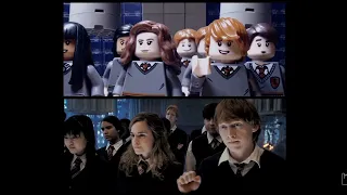 Lego and Real Harry Potter and the Order of Phoenix Trailer | Stop Motion