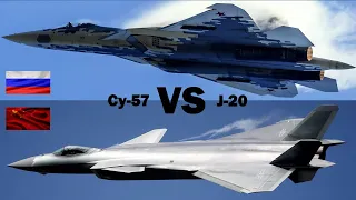 Сравнение российского истребителя Су-57 и китайского J-20