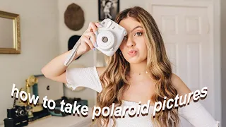 how to take the best polaroid pictures !! tips & tricks for instax mini 8/9 cameras!