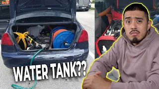 Judging Your Mobile Detailing Setups | A Full Setup in a Sedan?!