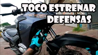 🚨Estrenando Defensas HONDA XRE 300  Cuanto costaron 💰 /Pechero