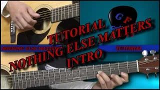 Cómo Tocar "Nothing Else Matters" - Metallica - (INTRO) - Tutorial.