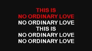 Sade - No Ordinary Love - Real Karaoke with lyrics