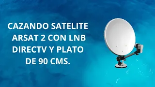 CANALES FTA DEL SATELITE ARSAT 2 CON LNB DIRECTV