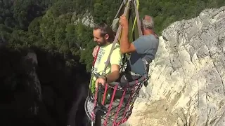 Bungee jumping in Cheile Rasnoavei - Sept. 2017