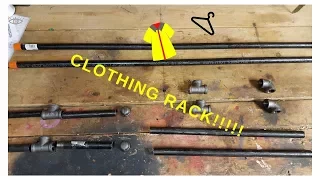 Metal Pipe Clothing Rack