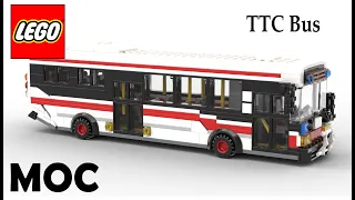 Lego MOC -TTC Bus Vehicle - Digital Speed Build
