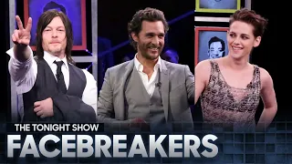 Facebreakers with Matthew McConaughey, Kristen Stewart and Norman Reedus | The Tonight Show