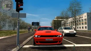 City Car Driving - Dodge Challenger SRT Hellcat l  Fast Driving | 60 FPS 1440p