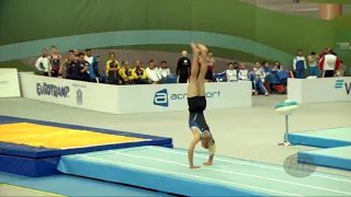 YURASHKEVICH Tsimur (BLR) - 2018 Trampoline Worlds, St. Petersburg (RUS) - Qualif Tumbling R2