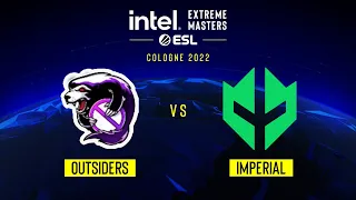 Outsiders vs. Imperial - Map 1 [Inferno] - IEM Cologne 2022 - Play-In