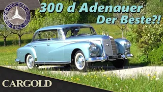 Mercedes 300 d "Adenauer", 1959, - wieder im Angebot - Originalfarbe und Erstleder! Sensationell!