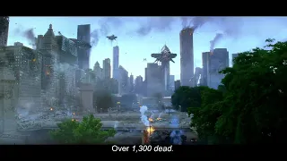 Battle Of Chicago "Aftermath" Scene / Transformers 4 : Age Of Extinction (2014)