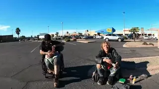 Helping Homeless People | Walmart Parking Lot Experience